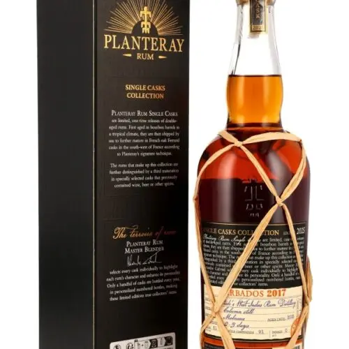 Planteray 8 Jahre - Vintage 2017 - Barbados - Marsala Wine Cask Maturation - Cask No. 04/16 - Single Cask Rum