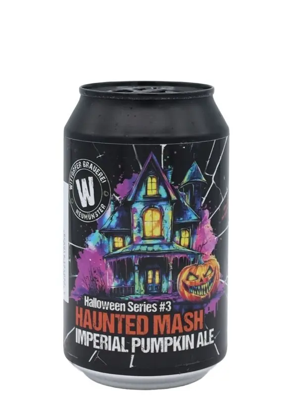 B0586 Wittorfer - Haunted Mash - Halloween Series #3 - Dose - Imperial Pumpkin Ale - 0,33l
