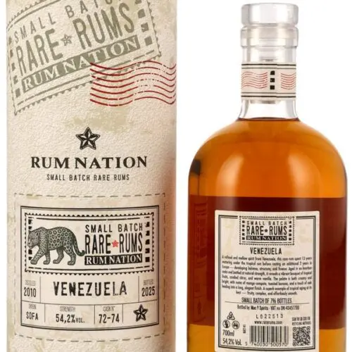 Rum Nation - Vintage 2010 - Cask No. 72-74 - Small Batch - Venezuela - Rare Rums