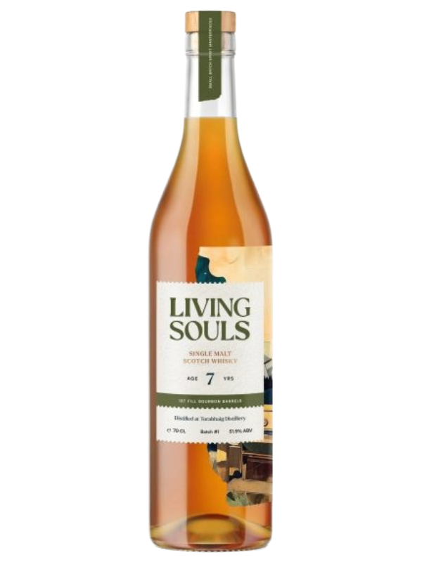 Unbenannt - 2025-10-03T173736.894 Torabhaig- 7 Jahre - 1st Fill Bourbon Barrels - Batch #1 - Living Souls - Single Malt Whisky - 5cl Sample