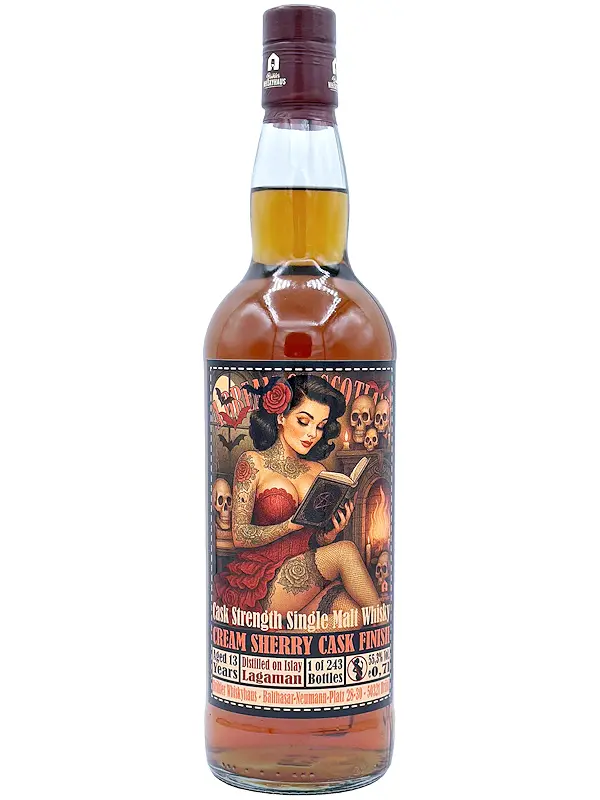 ados202561 Bild 0,7l Lagaman 13 Jahre - Cream Sherry Cask Finish - Blended Malt Whisky - A Dream of Scotland - max. 2 Flaschen p.P. & Haushalt