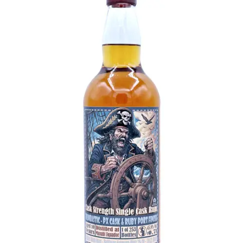 ados202564 Bild 0,7l Manabi Equador 10 Jahre - PX Cask & Ruby Port Finish - Rumbastic - Single Cask Rum - max. 2 Flaschen p.P. & Haushalt - Versand startet ab dem 30.10.25