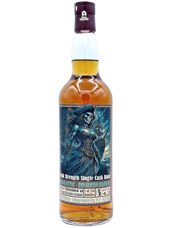 ados202565 Bild 0,7l Foursquare Barbados 9 Jahre - Bourbon Barrel - Rumbastic - Single Cask Rum - max. 2 Flaschen p.P. & Haushalt - Versand startet ab dem 30.10.25