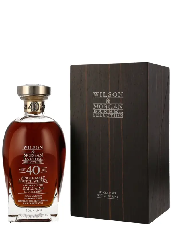 Dailuaine 40 Jahre - Vintage 1983 - Sherry Butt - Cask #701 - Wilson & Morgan - Barrel Selection - Single Malt Scotch Whisky
