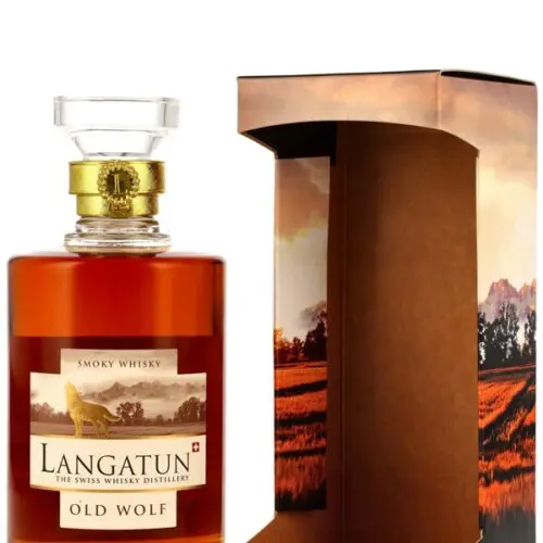 Langatun - Old Wolf - Peat & Sherry Casks - Smoky Swiss Single Malt Whisky