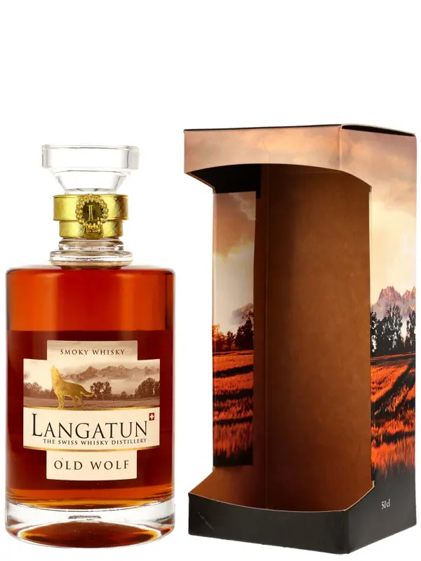 18893 Langatun - Old Wolf - Peat & Sherry Casks - Smoky Swiss Single Malt Whisky