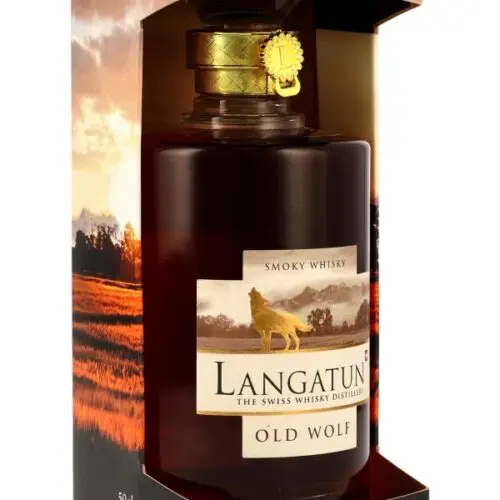 Langatun - Old Wolf - Peat & Sherry Casks - Smoky Swiss Single Malt Whisky