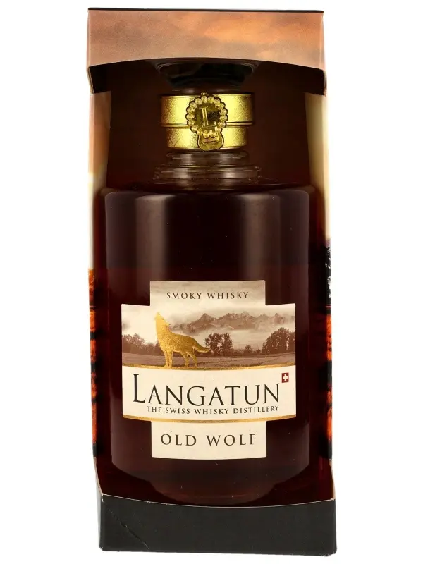 Langatun - Old Wolf - Peat & Sherry Casks - Smoky Swiss Single Malt Whisky