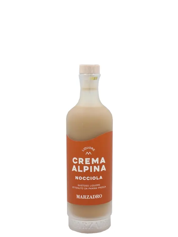 18904 Marzadro - Crema Alpina - Nocciola - Cremelikör mit Haselnuss - 200 ml