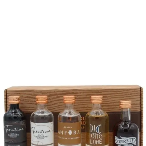 Marzadro - Degustazione - 5 x 50 ml - Geschenkset