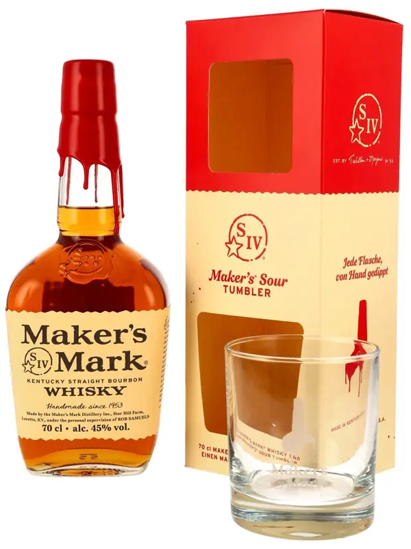 18914 Maker's Mark - incl. 1 Tumbler - Kentucky Straight Bourbon Whisky