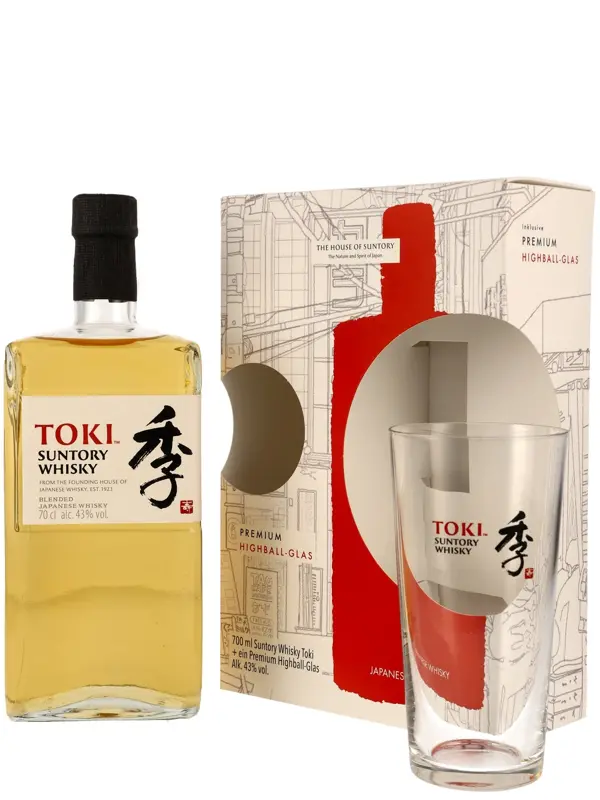 18915 Suntory Whisky - Toki - incl. Glas - Blended Japanese Whisky