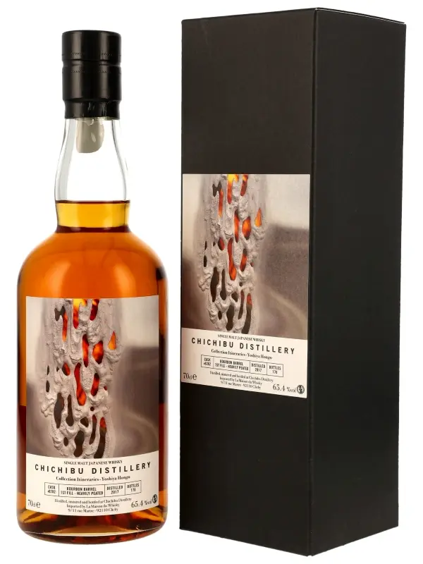 18937 Chichibu - Vintage 2017 - Heavily Peated - 1st Fill Bourbon Barrel - Cask #8282 - Collection Itineraries - Single Malt Japanese Whisky