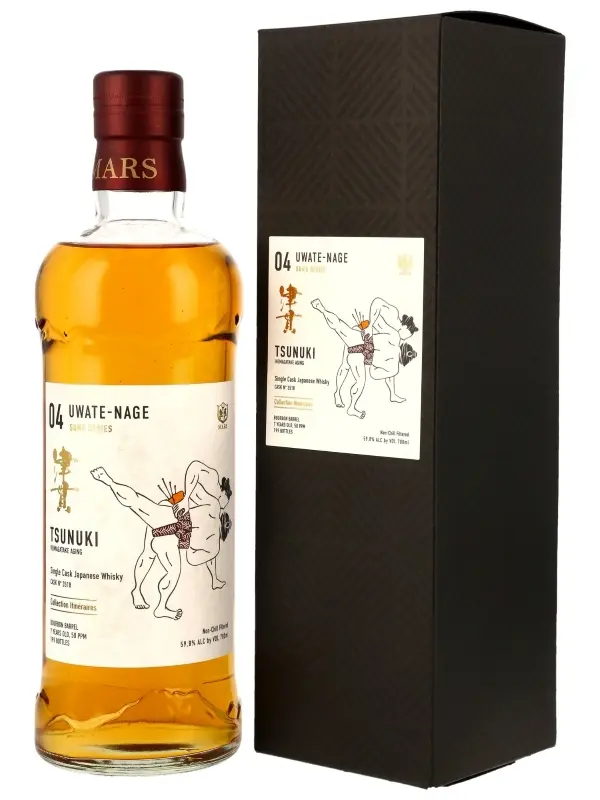 18942 MARS Tsunuki - Komagatake Aging - 7 Jahre - Bourbon Barrel - Cask No. 3518 - 04 Uwate-Nage - Sumo Series - Collection Itinéraires - Single Cask Japanese Whisky