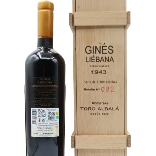 18977R Bodegas Toro Albalá - Ginés Liébana - Vintage 1943 - Sherry