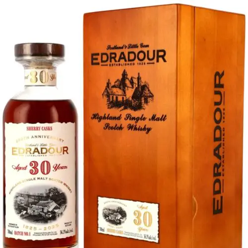 Edradour 30 Jahre - Vintage 1995 - Madeira Cask #2101 + 2109 - 200th Anniversary - Highland Single Malt Scotch Whisky