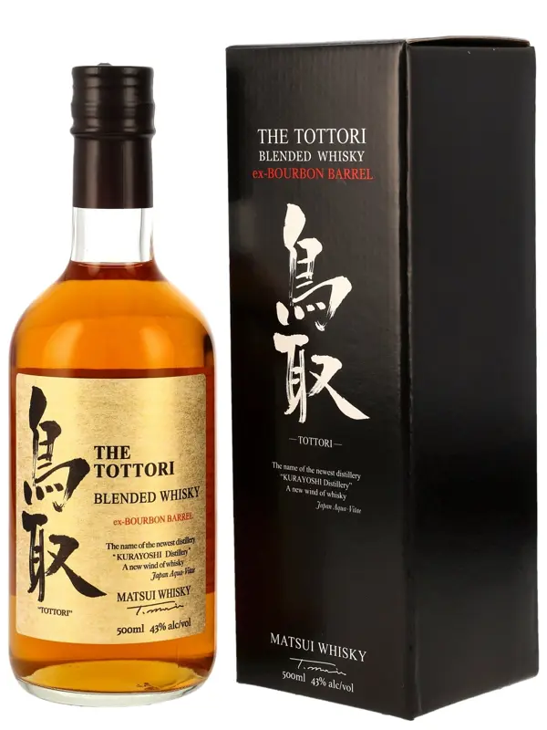 The Tottori - ex-Bourbon Barrel - Blended Japanese Whisky