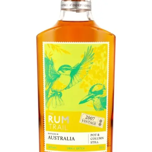 The Rum Trail - Australia 17 Jahre - Vintage 2007 - Bourbon Barrel - Small Batch - Pot & Column Still Rum