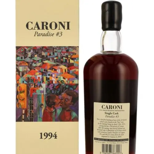 R00989R Caroni Paradise #3 - Trinidad - Vintage 1994 - Damejeanne #1 - Cask #6132 - Full Proof Blended Trinidad Rum