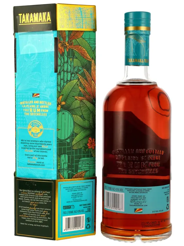 R00998R Takamaka - Extra Noir - Charred Cask Rum - neue Ausstattung