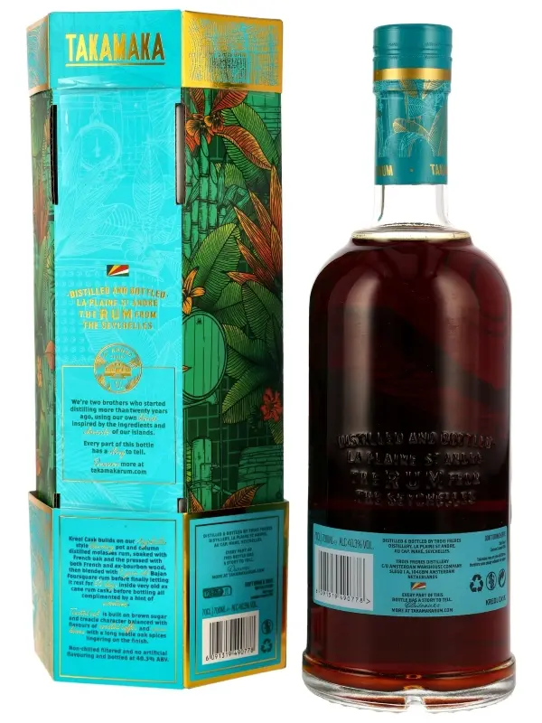 R00999R Takamaka - KREOL CASK - Reserve Dark Rum