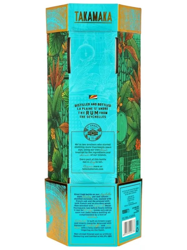R00999_2 Takamaka - KREOL CASK - Reserve Dark Rum