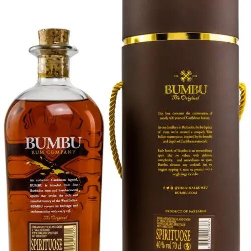 Bumbu - Original - Barbados Flavoured Spirituose auf Rum-Basis - in Umverpackung