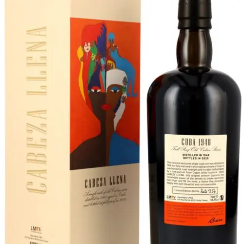 R01016R Cabeza Llena 76 Jahre - Vintage 1948 - Limited Edition - Full Proof Old Cuban Rum