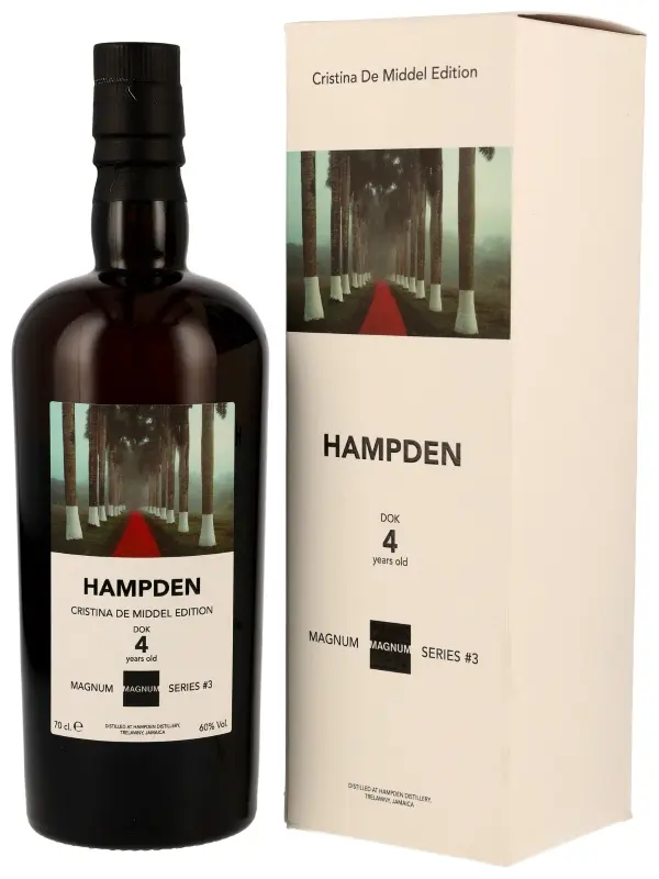 Hampden 4 Jahre - Vintage 2021 - DOK - Magnum Series #3 - Cristina de Middel Edition - Jamaican Traditional Rum