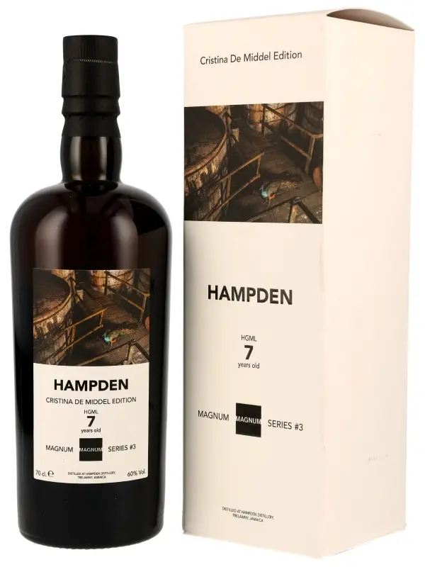 Hampden 7 Jahre - Vintage 2018 - HGML - Magnum Series #3 - Cristina de Middel Edition - Jamaican Traditional Rum
