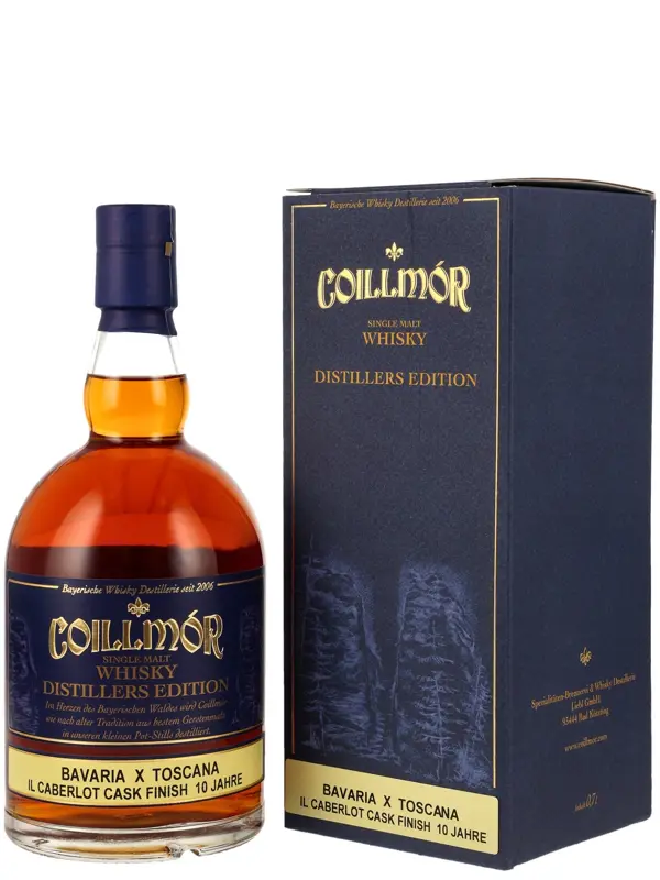 19023 Coillmór 10 Jahre - Vintage 2015 - Distillers Edition - Bavaria X Toscana - Il Caberlot Cask Finish - Cask No. 1062/1063 - Single Malt Whisky