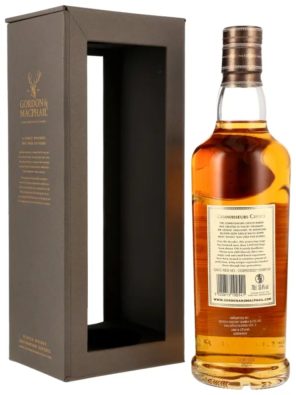 Balblair 28 Jahre - Vintage 1996 - Refill Bourbon Barrel - Cask No. 413 - Batch 24/070 - Connoisseurs Choice - Gordon & MacPhail - Single Malt Scotch Whisky