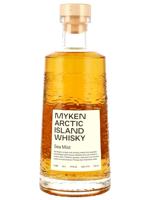 19063 Myken 4 Jahre - Sea Mist - Ex-Bourbon Casks - Arctic Island Whisky
