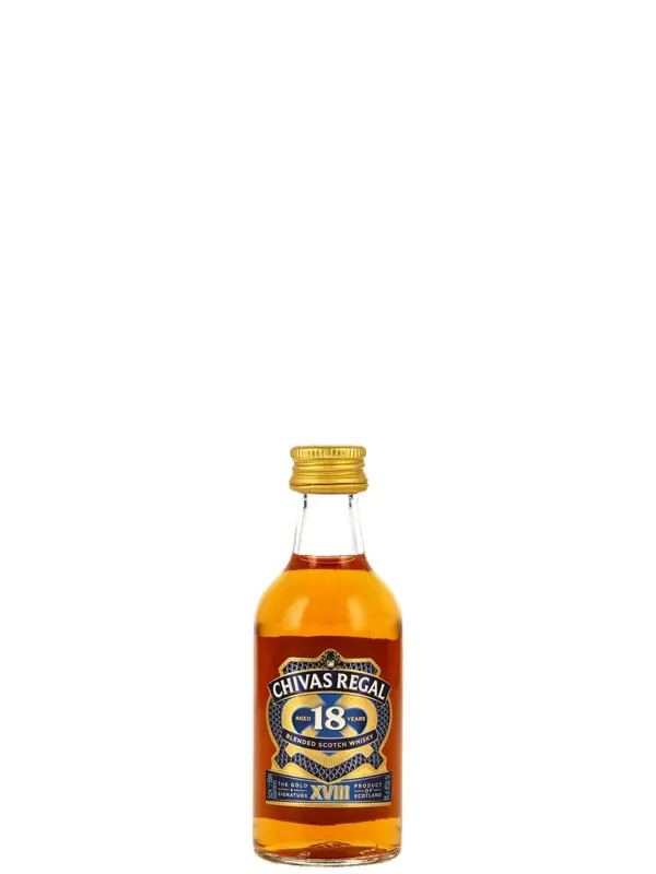 19067 Chivas Regal 18 Jahre - The Gold Signature - 50 ml - Blended Scotch Whisky