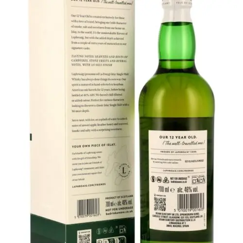 Laphroaig 12 Jahre - American Oak Barrels - Exclusive to Travellers - Islay Single Malt Scotch Whisky