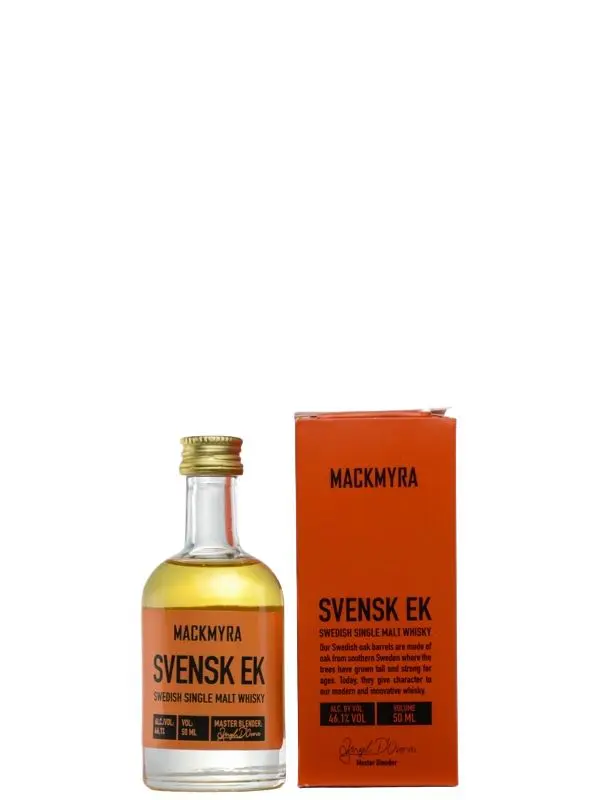 Mackmyra Svensk EK - Finished in Swedish Oak - 50 ml - Swedish Single Malt Whisky