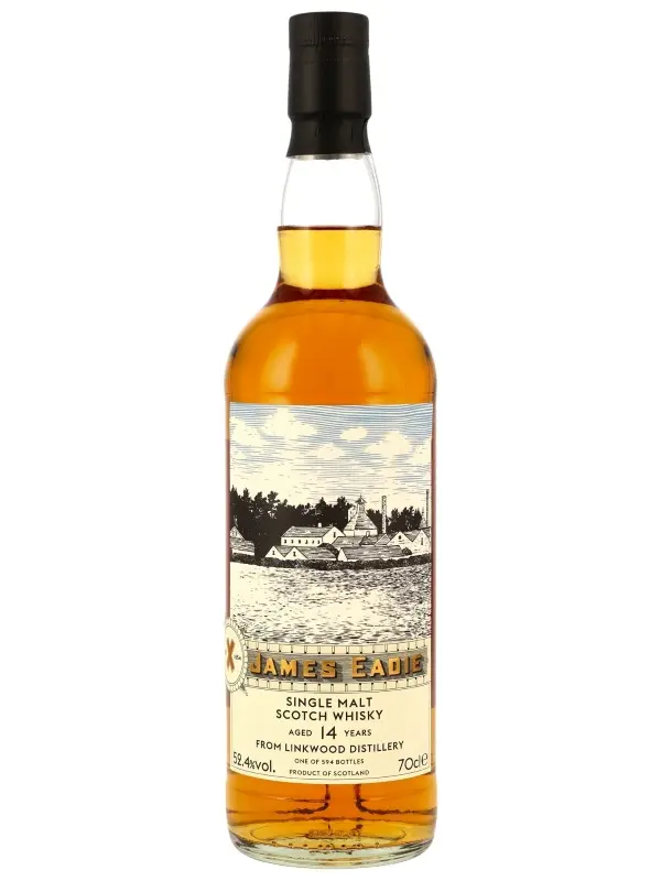Linkwood 14 Jahre - Vintage 2011 - Re-Charred Hogsheads - James Eadie - Single Malt Scotch Whisky