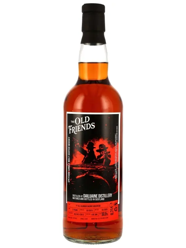 Dailuaine 12 Jahre - Vintage 2013 - 1st Fill Oloroso Sherry Hogshead - Cask #327421/2013 - The Old Friends - Single Malt Scotch Whisky
