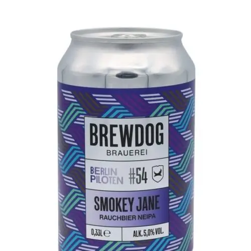 B0619 BrewDog - Berlin Piloten #54 - Smokey Jane - Dose - Rauchbier NEIPA - 0,33l