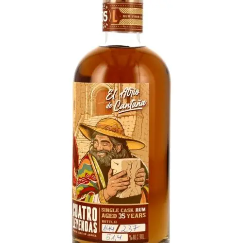 Romero & Sons - Ecuador - 35 Jahre - Cuatro Leyendas - El Atrio de Cantuña - Special Limited Series - Single Cask Rum