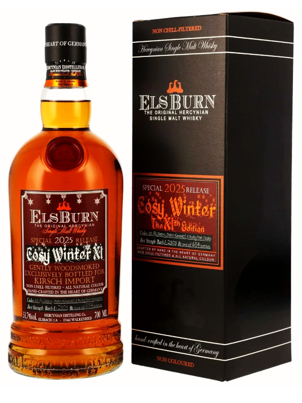 Hercynian Distilling (Hammerschmiede) - Elsburn - Cosy Winter XI - Edition 2025 - Hercynian Single Malt Whisky - 5cl Sample