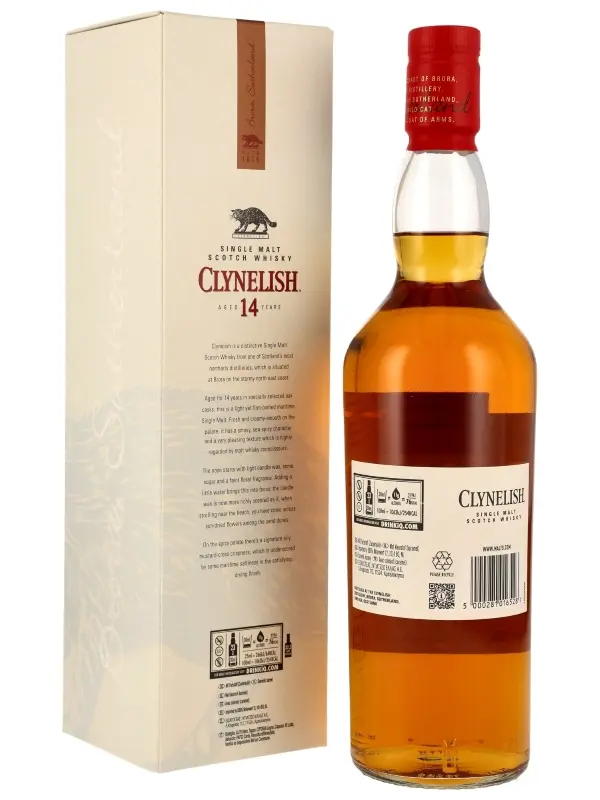 Clynelish 14 Jahre - Coastal Highland - Single Malt Scotch Whisky