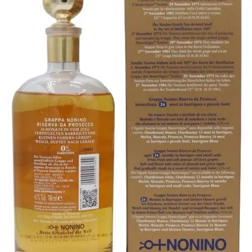 Nonino - da Prosecco - Riversa - Grappa