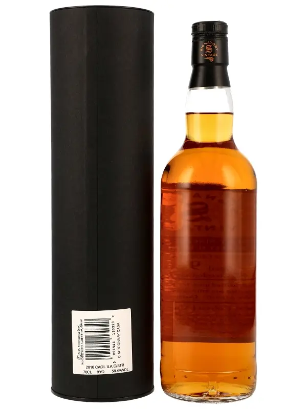 Caol Ila 9 Jahre - Vintage 2016 - 2nd Fill Chardonnay Butt Finish - Cask No. 4 (part) - Signatory Vintage - Single Malt Scotch Whisky
