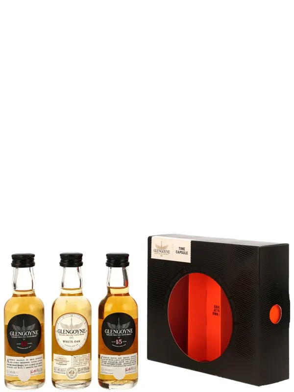 19209 Glengoyne - Time Capsule - Tasting Set - 3 x 50 ml - Single Malt Scotch Whisky