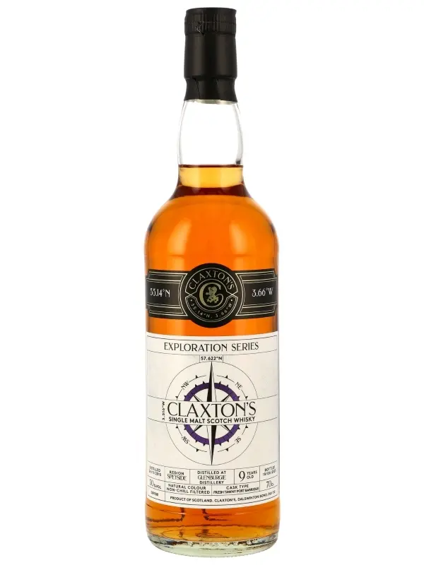 19216 Glenburgie 9 Jahre - Vintage 2015 - Fresh Tawny Port Barrique - Exploration Series - Claxton's - Single Malt Scotch Whisky