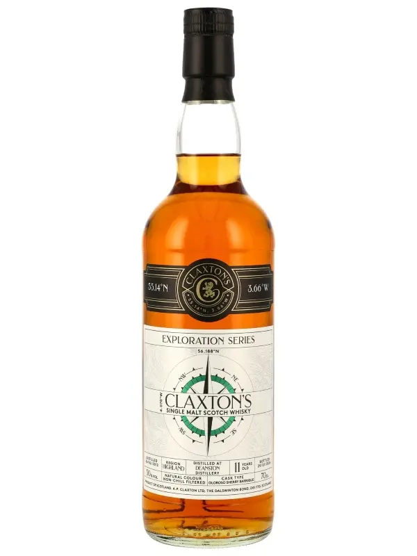 19220 Deanston 11 Jahre - Vintage 2012 - Oloroso Sherry Barrique - Exploration Series - Claxton's - Single Malt Scotch Whisky