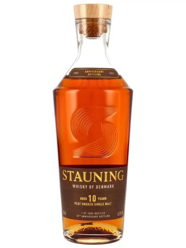 19229 Stauning 10 Jahre - 20th Anniversary Bottling - Peat Smoked Single Malt