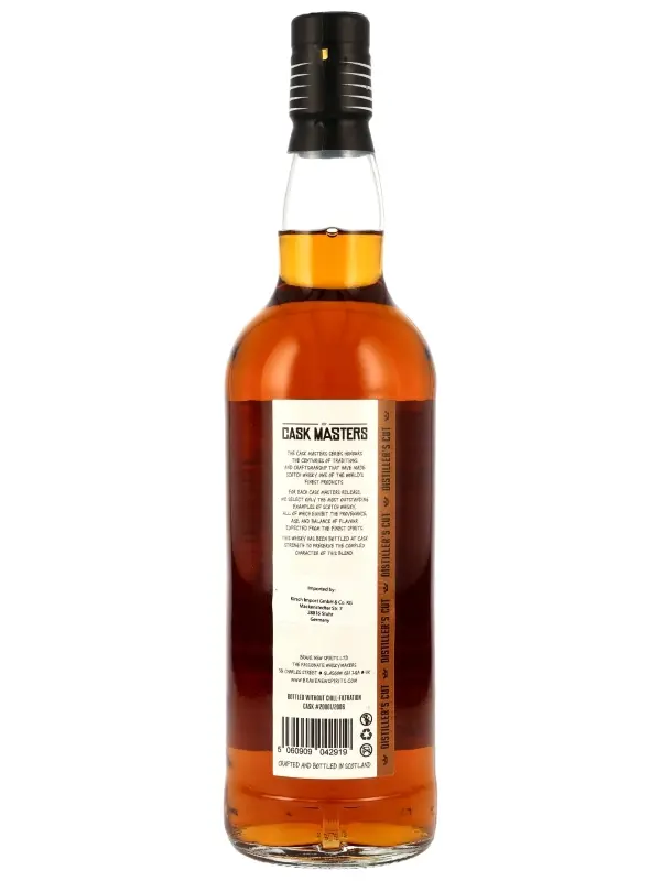 Blended Malt 19 Jahre - Vintage 2006 - Second Fill Sherry Butt - Cask #20001/2006 - Tribute to Silvano - Cask Masters - Brave New Spirits - Blended Malt Scotch Whisky