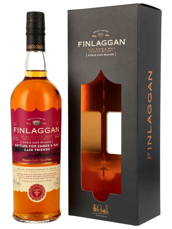 19247 Finlaggan - Moscatel Wine Finish - Cask No. #019- Single Cask Release - Bottled for Ember & Oak Cask Friends - Islay Single Malt Scotch Whisky